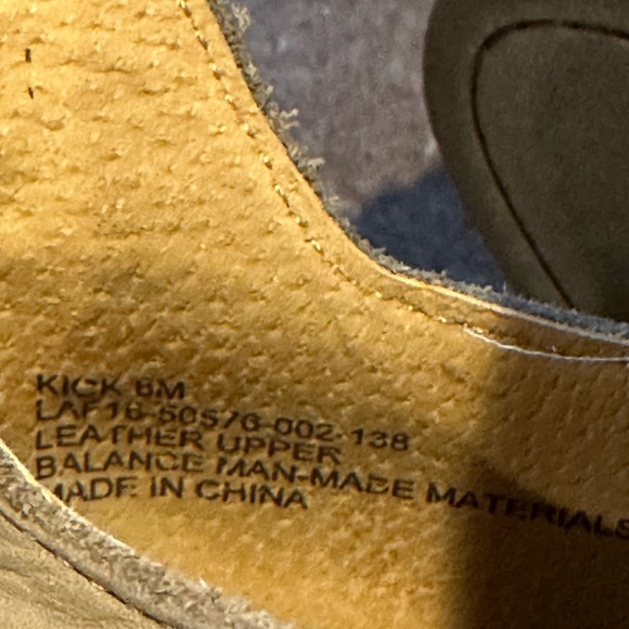 Latigo Tan Kick Woven Split Shaft Booties Blocked Heel. Sz 6M Leather. 2 Inch - Picture 12 of 13